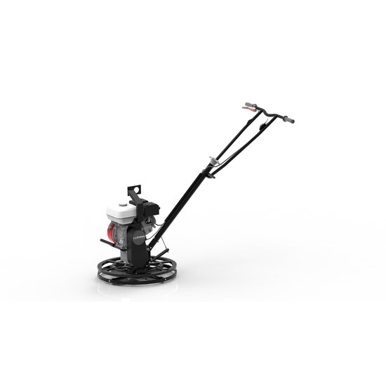 Lievers LTM 600B Glättmaschine (Flügelglätter) – deichselgeführt, Honda GX-160-Benzinmotor, Ø 600 mm