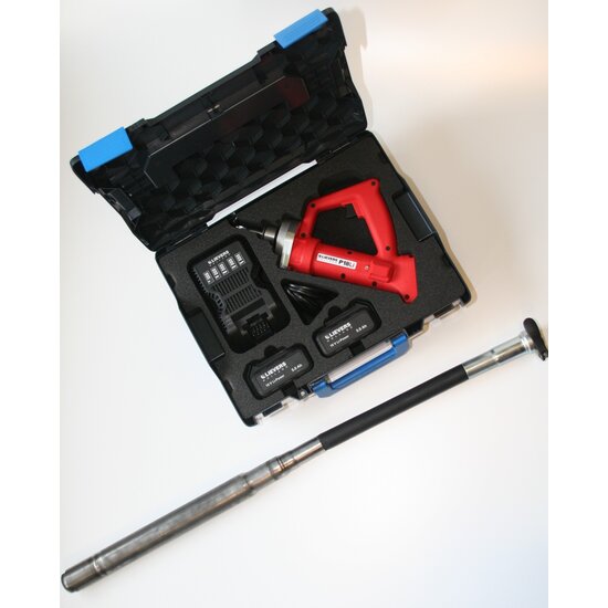 P18Li Komplett mit L-Boxx + 45mm 1.0m Schlauch