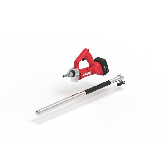Lievers P18Li Akku-Betonrüttler (Innenrüttler) Komplettset mit Ø38-mm-Rüttelflasche & 1,0-m-Schlauch