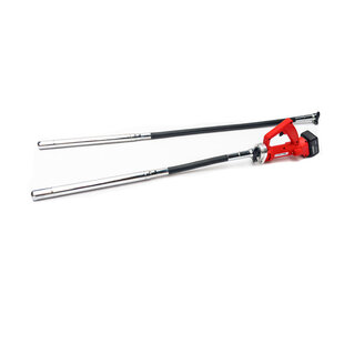 P18Li Akku-Betonrüttler Komplettset – Ø38 mm, 1,5 m Schlauch