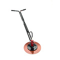 Lievers LAP-45 Druckluft-Glättmaschine (Flügelglätter) – Leichtgewicht mit Luftmotor, Ø 450 mm Glättscheibe, 9,9 kg