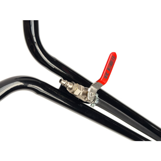 Lievers LAP-45 Druckluft-Glättmaschine (Flügelglätter) – Leichtgewicht mit Luftmotor, Ø 450 mm Glättscheibe, 9,9 kg