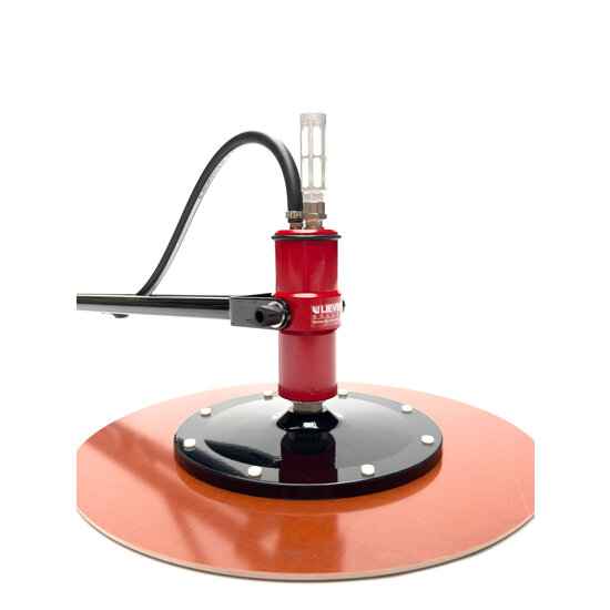Lievers LAP-45 Druckluft-Glättmaschine (Flügelglätter) – Leichtgewicht mit Luftmotor, Ø 450 mm Glättscheibe, 9,9 kg