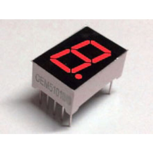 7 Segment Display Rood, 0.56" Common Anode