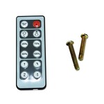 HTF LED opbouw dimmer met IR afstandsbediening en draaiknop