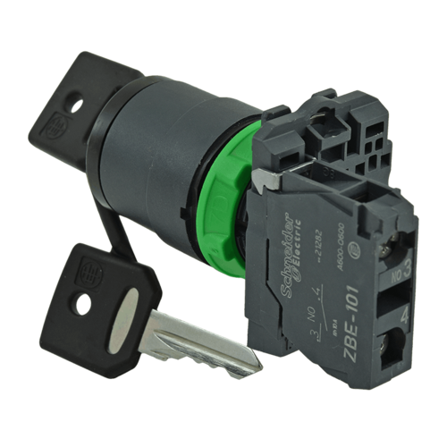 Schneider Electric Sleutelschakelaar ON OFF ON ZB4BG410