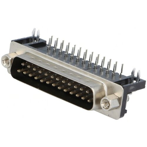 HTF D-SUB Print Connector Male 25 Pin