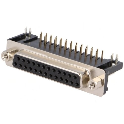 HTF D-SUB Print Connector Female 25 Pin