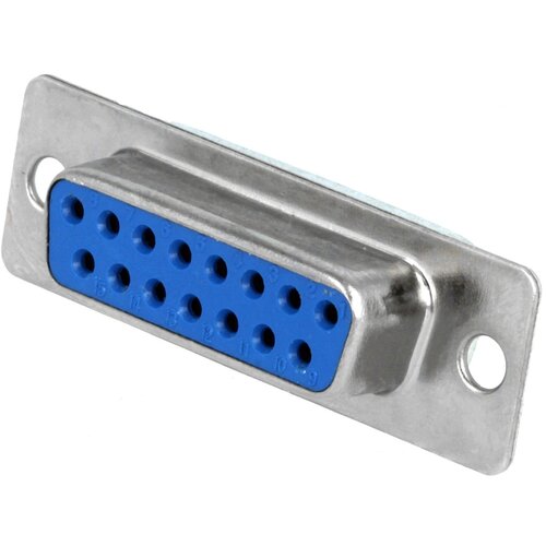 HTF D-SUB Connector Female Chassis 15 Pin