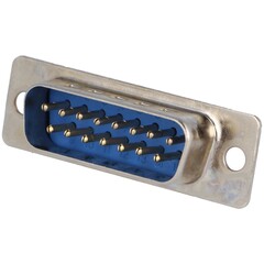 HTF D-SUB Connector Male Chassis 15 Pin