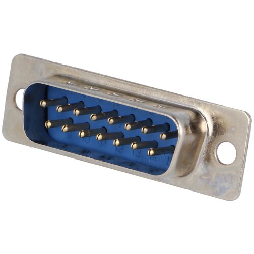HTF D-SUB Connector Male Chassis 15 Pin