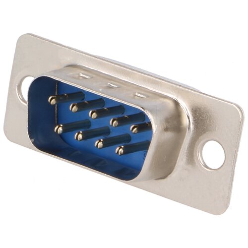 HTF D-SUB Connector Male Chassis 9 Pin
