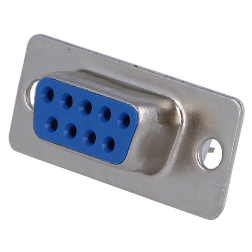HTF D-SUB Connector Female Chassis 9 Pin