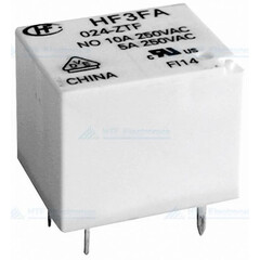 Hongfa Print relais 6V 10A