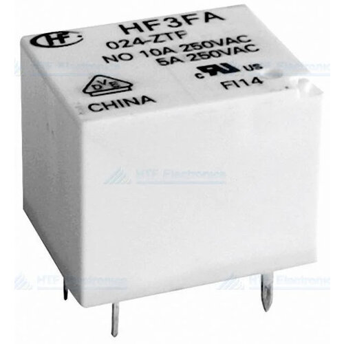 Hongfa Print relais 6V 10A
