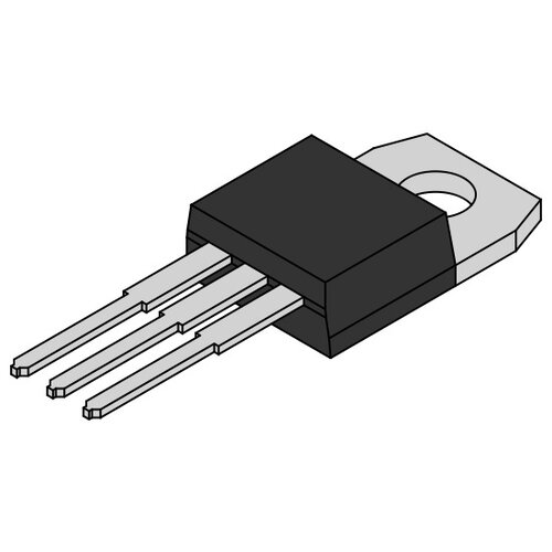 Texas Instruments LM1117/T 3.3 Volt 800mA TO220