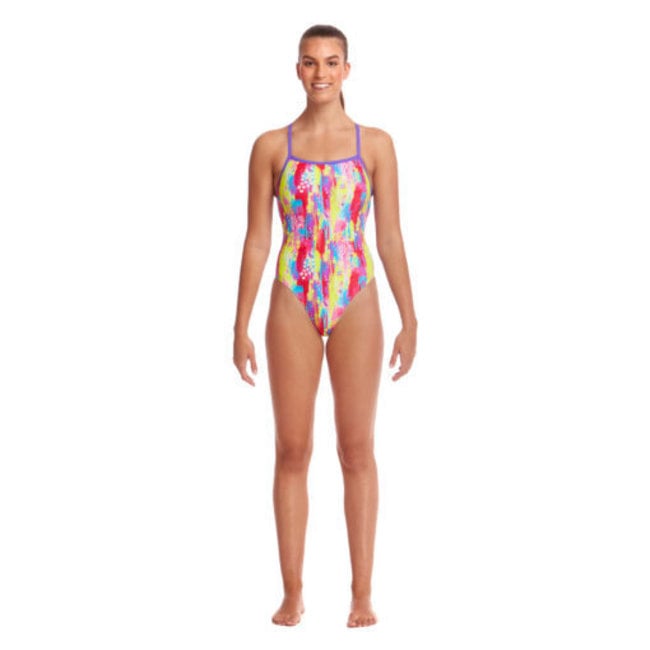 Funkita Strapped In One Piece - Splat Stat