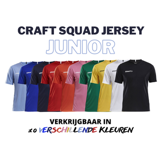 Craft Sportswear Squad Jersey Solid Junior