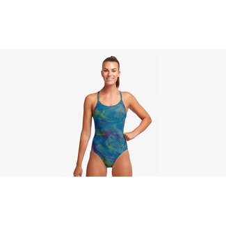 Funkita Diamond Back One Piece - Wires Crossed