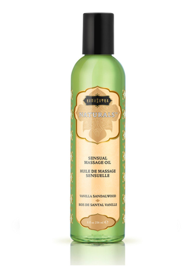 Naturals Massage Oil Vanilla Sandalwood