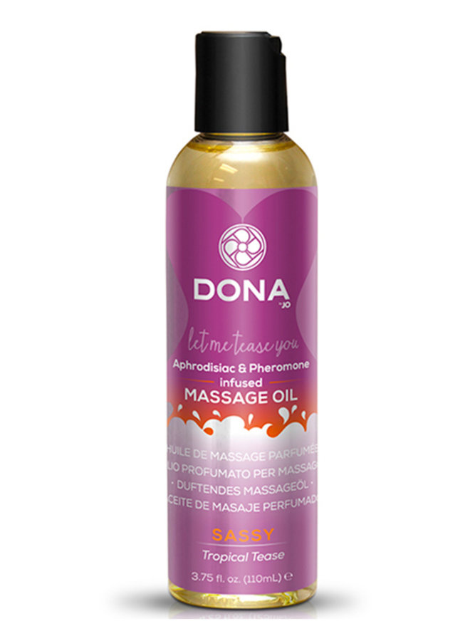 Scented Massage Oil Tropical Tease