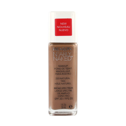 Revlon Nearly Naked Foundation - 220 Natural Tan