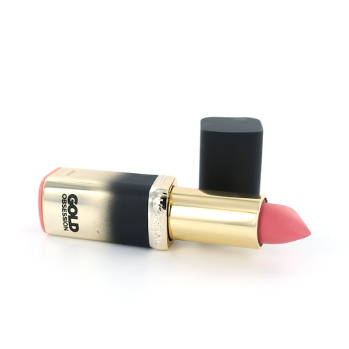 L'Oréal Color Riche Gold Obsession Lipstick - Pink Gold