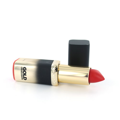 L'Oréal Color Riche Gold Obsession Lipstick - Rouge Gold