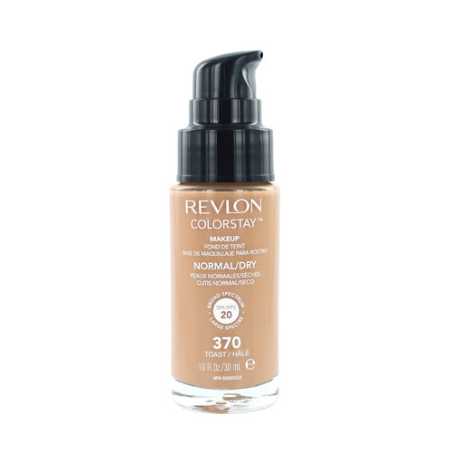 Revlon Colorstay Fond de teint avec pompe - 370 Toast (Peau sèche)