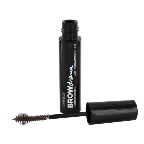 Maybelline Brow Drama Sculpting Wenkbrauw Mascara - Medium Brown