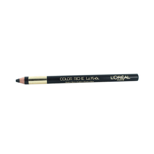 L'Oréal Color Riche Le Khol Crayon Yeux - 101 Midnight Black