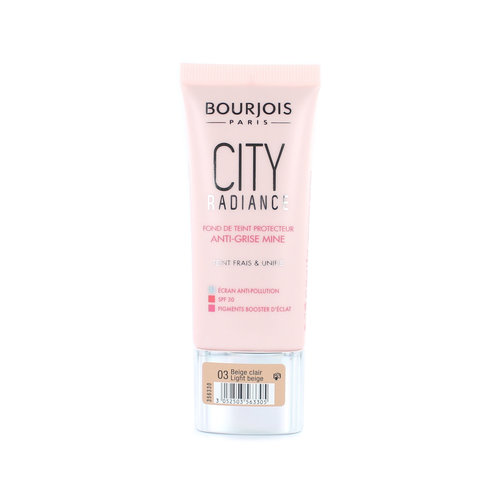 Bourjois City Radiance Skin Protecting Fond de teint - 03 Light Beige