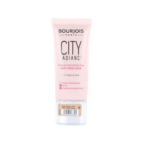Bourjois City Radiance Skin Protecting Foundation - 03 Light Beige