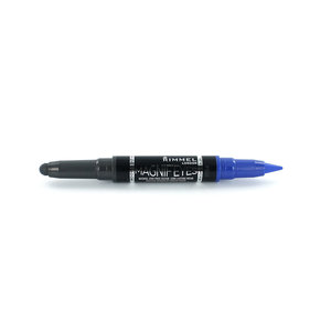 Magnif'Eyes Double Ended Ombre à Paupières & Eyeliner - 004 Dark Side Of Blue