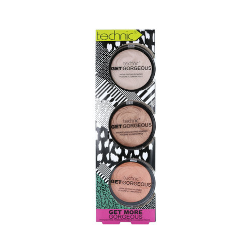 Technic Get Gorgeous Highlighting Powders Cadeauset