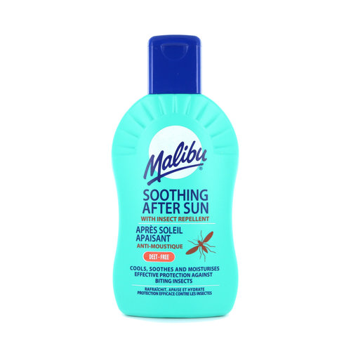 Malibu Soothing Lotion après-soleil - 200 ml (Avec Protection Contre les Insectes)