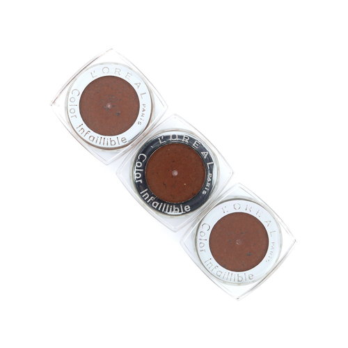 L'Oréal Color Infallible Le fard à paupières - 12 Endless Chocolat (3x testeur)