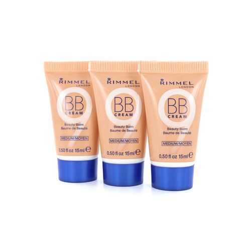 Rimmel 9-in-1 Skin Perfecting Super Makeup BB Cream - Medium (3x Tester)