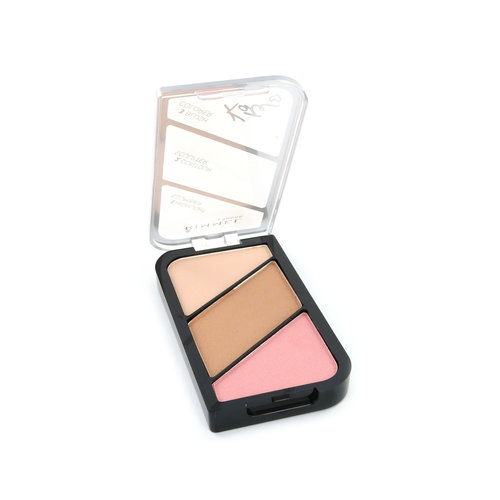 Rimmel Trio Sculpting Palette - 001 Golden Sands