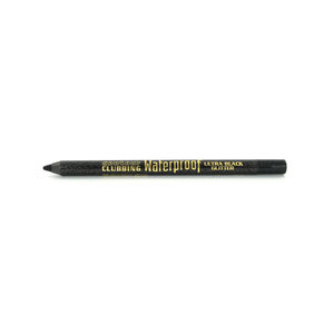 Contour Clubbing Crayon Yeux Waterproof - Ultra Black Glitter