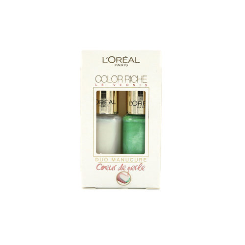 L'Oréal Color Riche Le Vernis Duo Nagellak - Green
