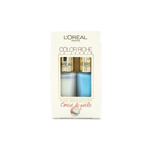 L'Oréal Color Riche Le Vernis Duo Nagellak - Blue