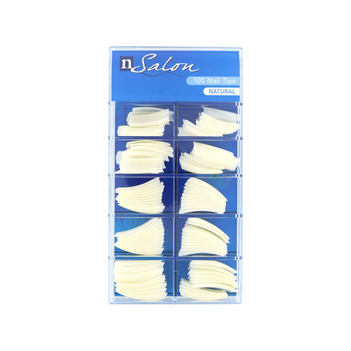 N Salon 100 Nailtips - Natural