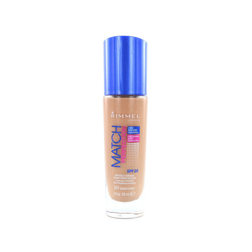 Rimmel Match Perfection Foundation - 301 Warm Honey