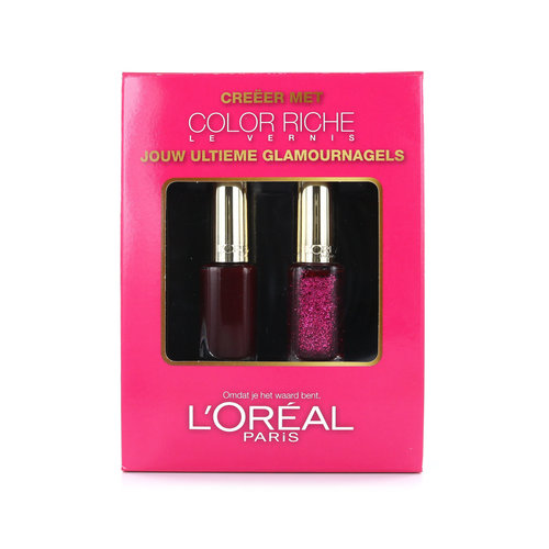 L'Oréal Color Riche Duo Vernis à ongles - Roze