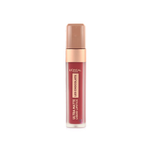 L'Oréal Ultra Matte Les Chocolates Vloeibare Lipstick - 864 Tasty Ruby