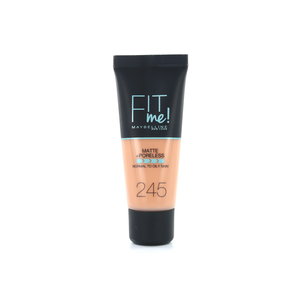 Fit Me Matte + Poreless Fond de teint - 245 Classic Beige