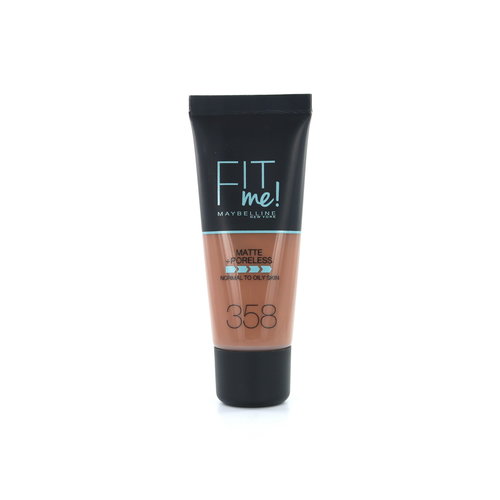 Maybelline Fit Me Matte + Poreless Fond de teint - 358 Latte