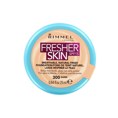 Rimmel Fresher Skin Foundation - 300 Sand