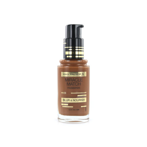 Max Factor Miracle Match Foundation - 100 Sun Tan